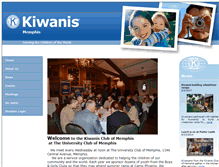 Tablet Screenshot of memphis.kiwanisone.org
