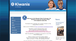 Desktop Screenshot of lagrange.kiwanisone.org